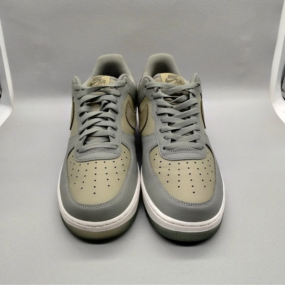 Nike Air Force 1 07 LV8 Dark Stucco Medium Olive Mens 11.5 Athletic Shoes Casual